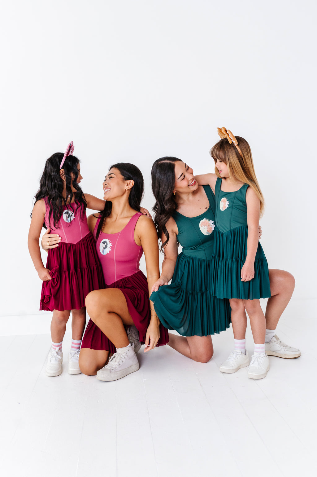 Mulan (ADULT) | Wine Mesh DRESS