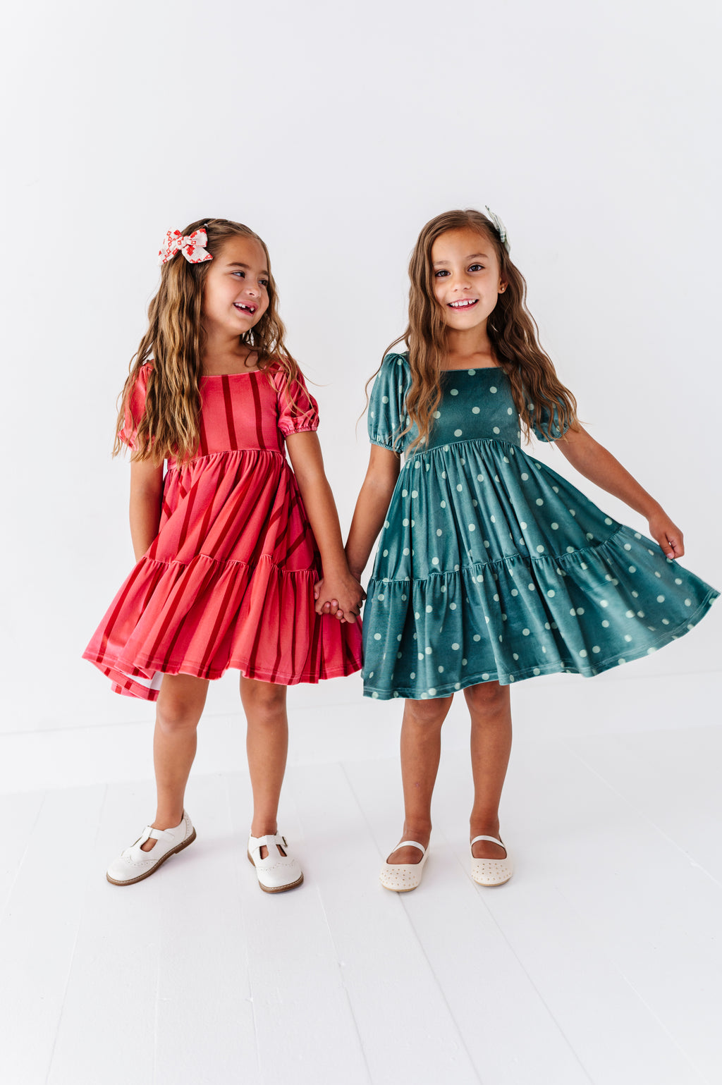 Candy Cane Lane | Velvet Twirl Dress