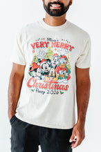Load image into Gallery viewer, Very Merry Christmas Party | ADULT Cream UNISEX TEE