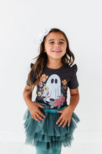 Load image into Gallery viewer, BOHO GHOSTIE | Ruffle Graphic Tee (Charcoal)