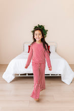 Load image into Gallery viewer, Red Stripes | GIRLS WIDE-LEG SET