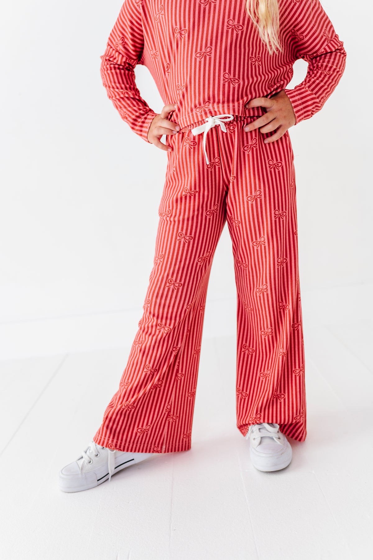 Sugarplum Bows | Ribbed 2-Piece Set