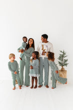 Load image into Gallery viewer, Green Stripes | GIRLS WIDE-LEG SET