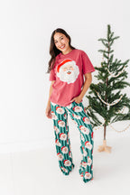 GREEN Santa Stripes | WOMEN'S Pants