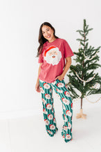 Load image into Gallery viewer, GREEN Santa Stripes | WOMEN'S Pants