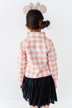 Load image into Gallery viewer, Pretzel Ghostie (PLAID) | KIDS 1/4th ZIP