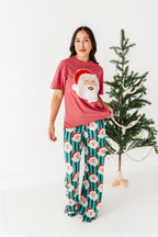 Crimson Santa | ADULT FULL LENGTH TEE