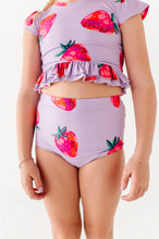 Load image into Gallery viewer, Strawberries: Cap Sleeve TWO-PIECE