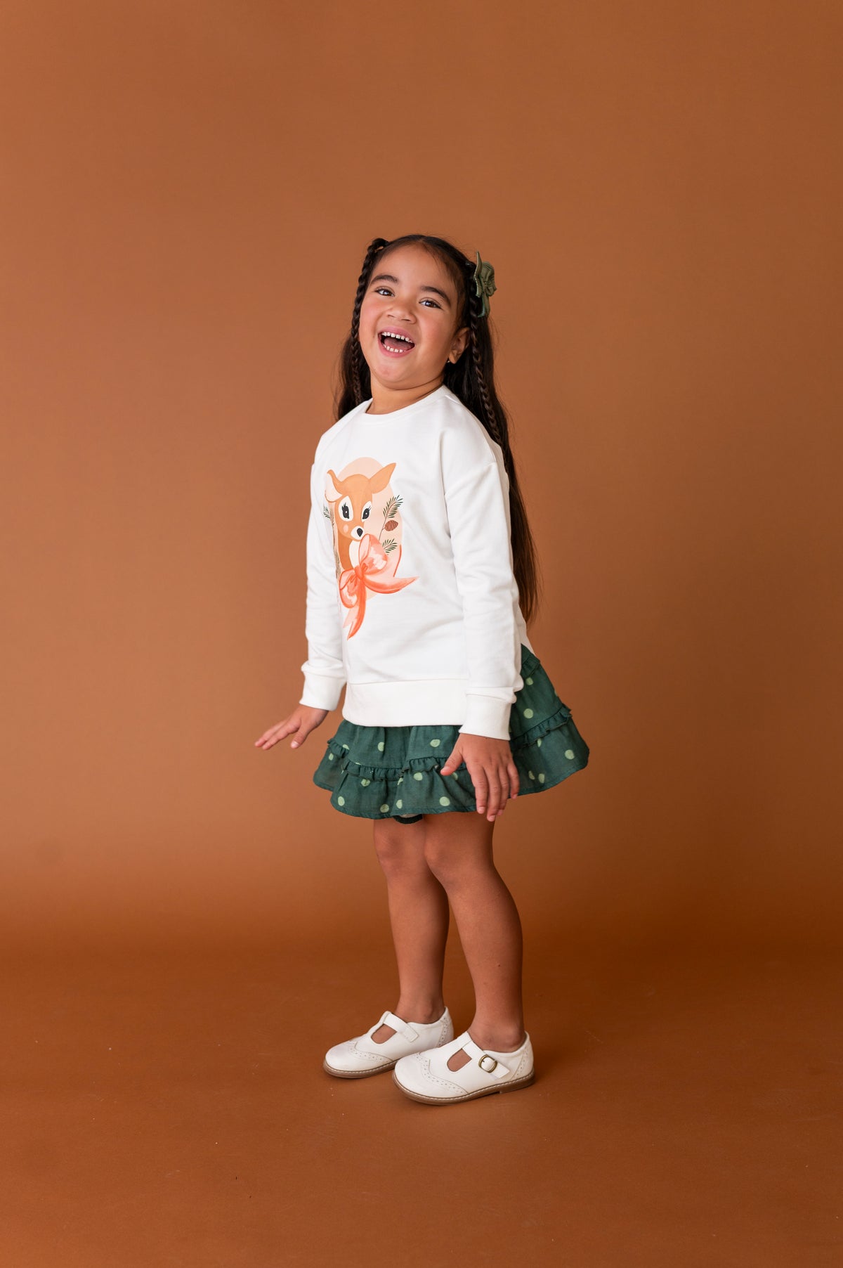 Darling Deer | Side Split Sweatshirt