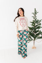 Load image into Gallery viewer, Holly Jolly | CROPPED SWEATSHIRT