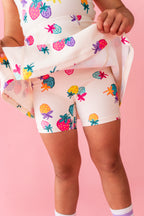 Sugar Berry | Twisty Back Active Dress (with shorts!)