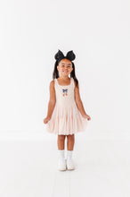Load image into Gallery viewer, Pumpkin Bow TAN | (KIDS) Mesh DRESS