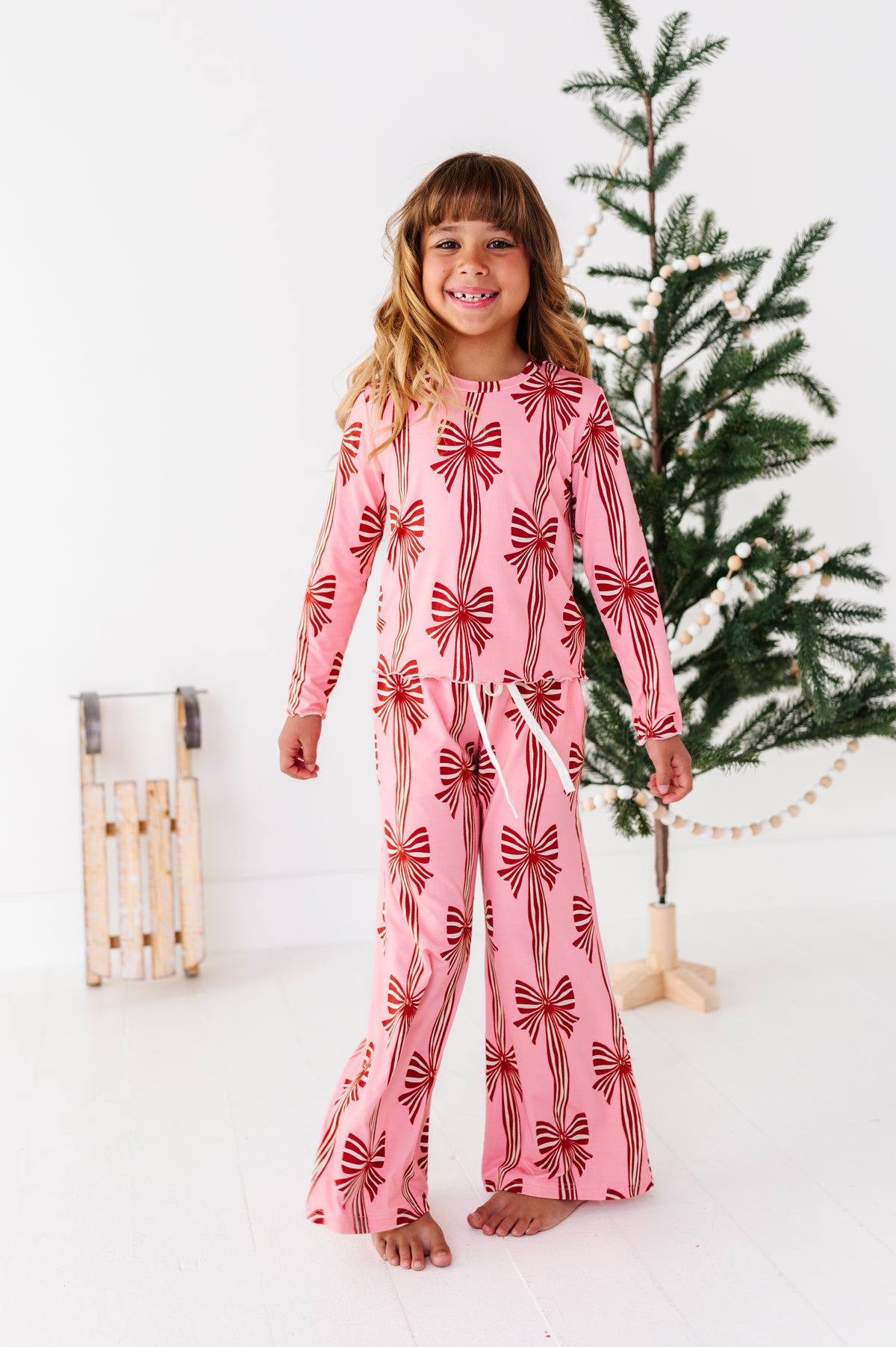 Peppermint Bows | GIRLS 2-Piece SET