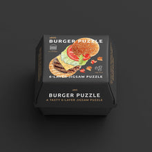 Load image into Gallery viewer, Burger Puzzle | 6 Layer Jigsaw Puzzle