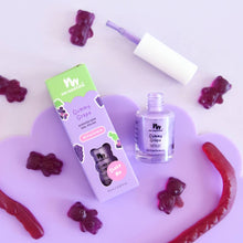 Load image into Gallery viewer, Scented non-toxic Kids Nail Polish: Gummy Grape (PURPLE)