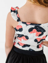 Load image into Gallery viewer, Mouse Hat | ADULT (RUFFLE) TANK