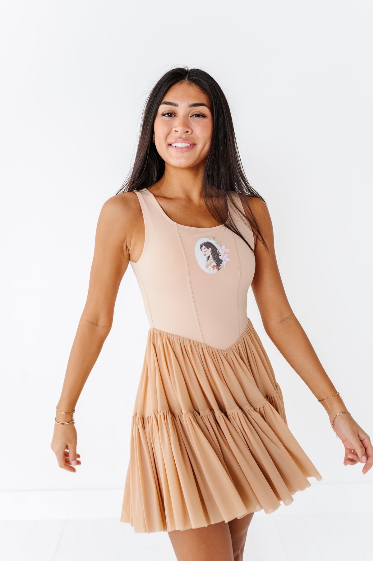 Pocahontas (ADULT) | Sand Mesh DRESS