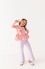 Load image into Gallery viewer, Lavender Luxe | RIB WIDE-LEG PANTS