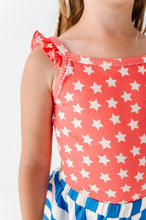 Load image into Gallery viewer, RED Stars | RIB TANK