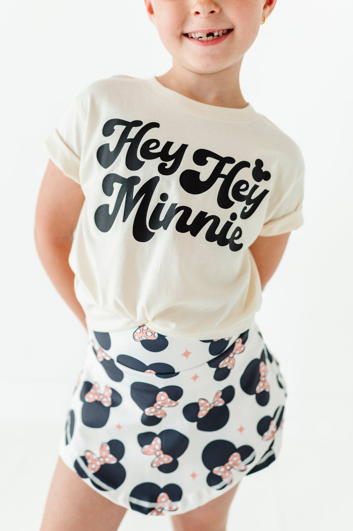 Hey Hey MINNIE | Tee (kids + adults) |