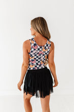 Load image into Gallery viewer, Checkered Minnie Pumpkins | ADULT TANK
