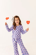 Load image into Gallery viewer, Sugar Plum Checkered Charm | RIB SET