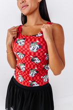 Load image into Gallery viewer, Minnie's Holly Check | ADULT Tank