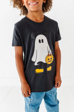 Load image into Gallery viewer, Mickey Ghost | KIDS CHARCOAL TEE