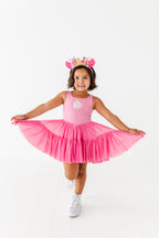 Aurora (KIDS) | Fuchia Mesh DRESS