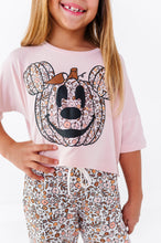 Load image into Gallery viewer, Floral Mickey Pumpkin| BAMBOO PANT SET