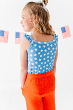 Load image into Gallery viewer, BLUE Stars | RIB TANK