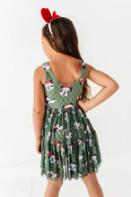 Load image into Gallery viewer, Mickey's Evergreen Check | KIDS Mesh Dress