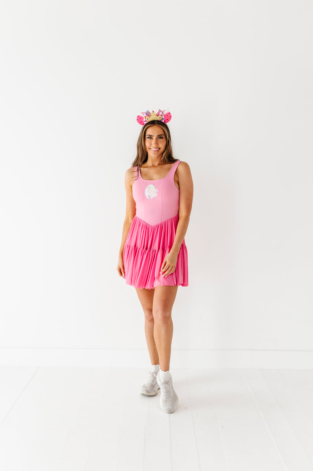 Aurora (ADULT) | Fuchia Mesh DRESS