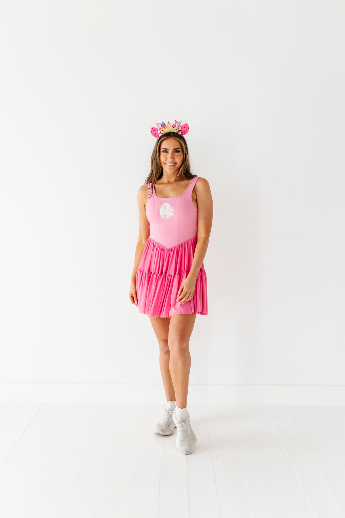 Aurora (ADULT) | Fuchia Mesh DRESS