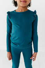 Load image into Gallery viewer, JADE RIB | Ruffle Long Sleeve