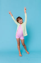 Load image into Gallery viewer, Lemon-Lime | ZIP RASH SHIRT