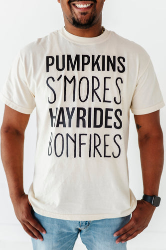 FALL FAVORITES | ADULT Unisex Tee (Medium ONLY left)