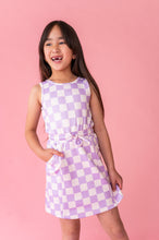 Load image into Gallery viewer, Checker Charm | Tennis Dress (with shorts!)