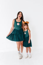 Load image into Gallery viewer, Merida (ADULT) | Teal Mesh DRESS