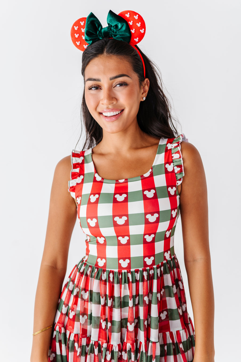 Park Plaid | ADULT Mesh Dress