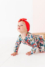 Load image into Gallery viewer, Holly Floral | ZIP ROMPER