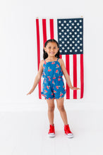Load image into Gallery viewer, Very Cherry (NAVY) | Ruffle Romper
