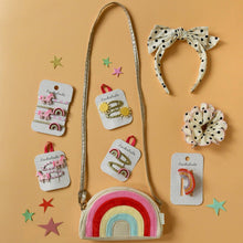 Load image into Gallery viewer, Polka Dot Double Bow Headband