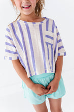 Load image into Gallery viewer, Wild Grape Stripe | Boxy Crop