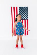 Load image into Gallery viewer, Very Cherry (NAVY) | Ruffle Romper