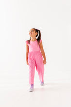 Load image into Gallery viewer, Bubblegum FLORAL | Cropped Pant Romper
