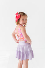 Load image into Gallery viewer, Neon Floral | Twisty Back Tank