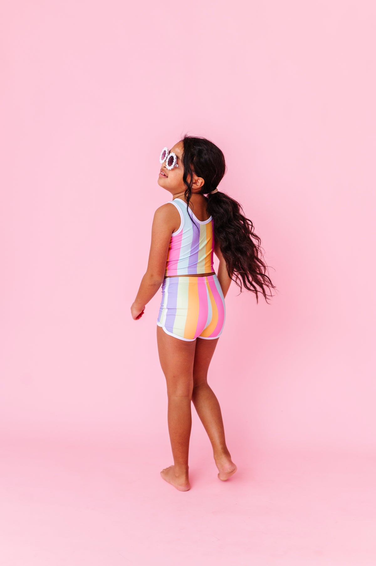 Sherbert Stripes | BOY SHORTS 2-PIECE
