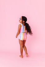 Load image into Gallery viewer, Sherbert Stripes | BOY SHORTS 2-PIECE
