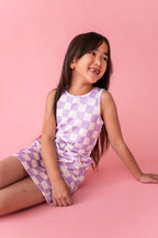 Checker Charm | Tennis Dress (with shorts!)